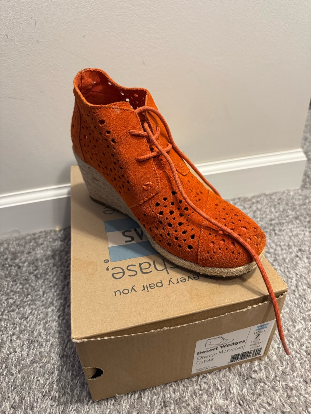 Tom’s Moroccan Orange Wedge